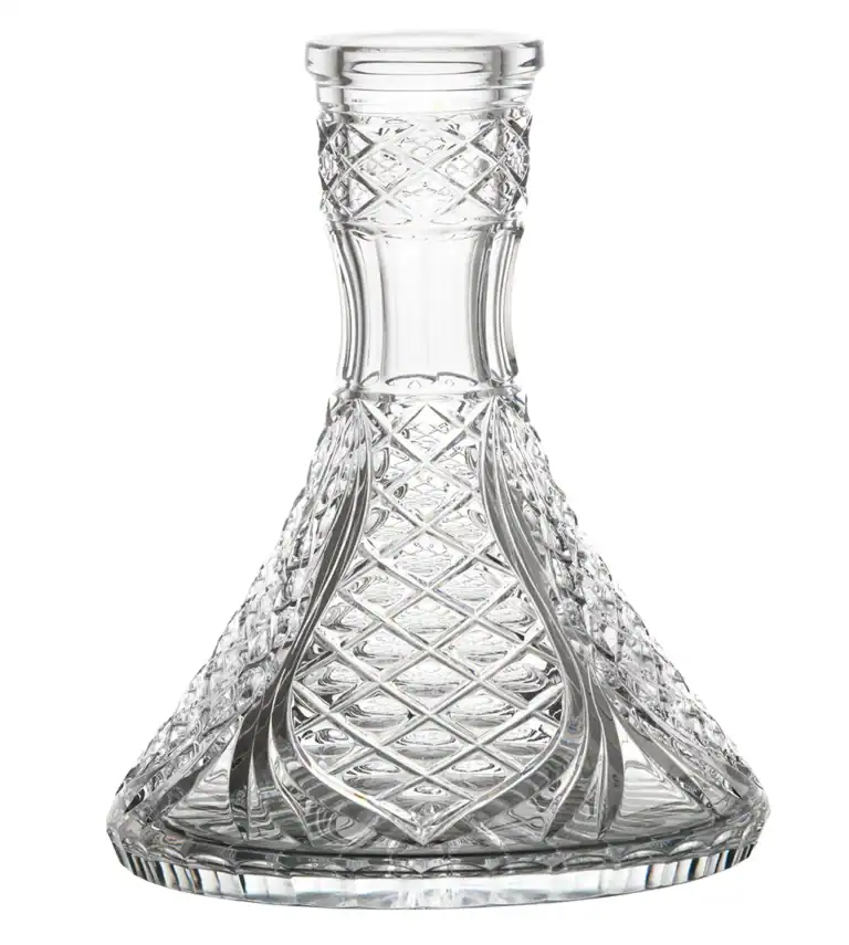 Caesar Crystal Bowl – Cone – Ankara – Clear