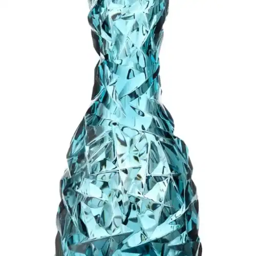 Bol César en Cristal – Taille Tradi – Roche – Azur