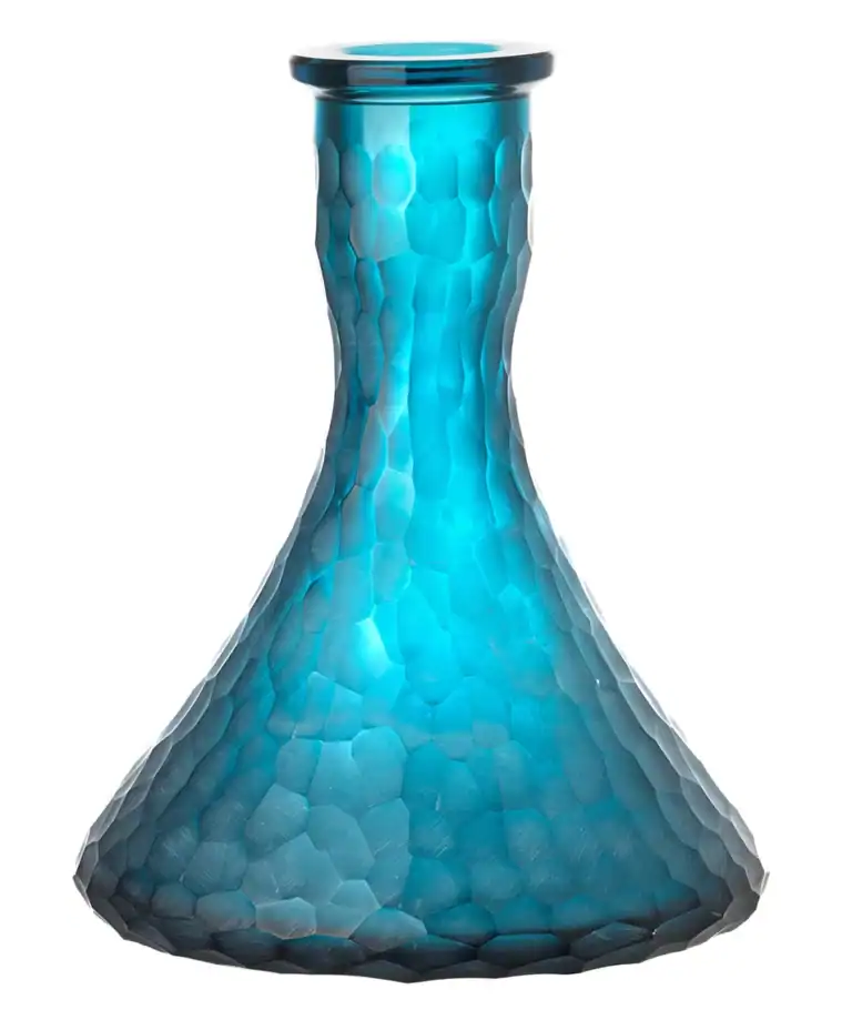 Cuenco de cristal César – Cono – Mármol – Azur