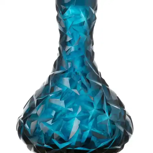 Caesar Crystal Bowl – Drop – Rock – Dark Azure