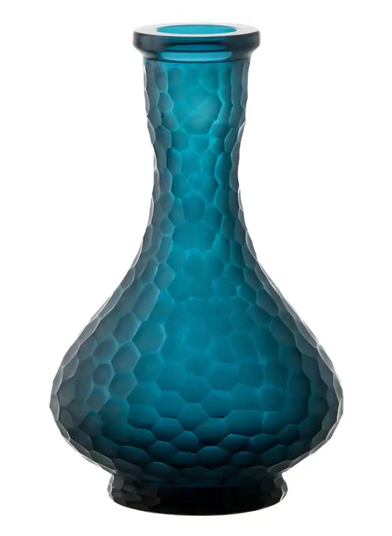Cuenco de cristal César – Gota – Mármol – Azur