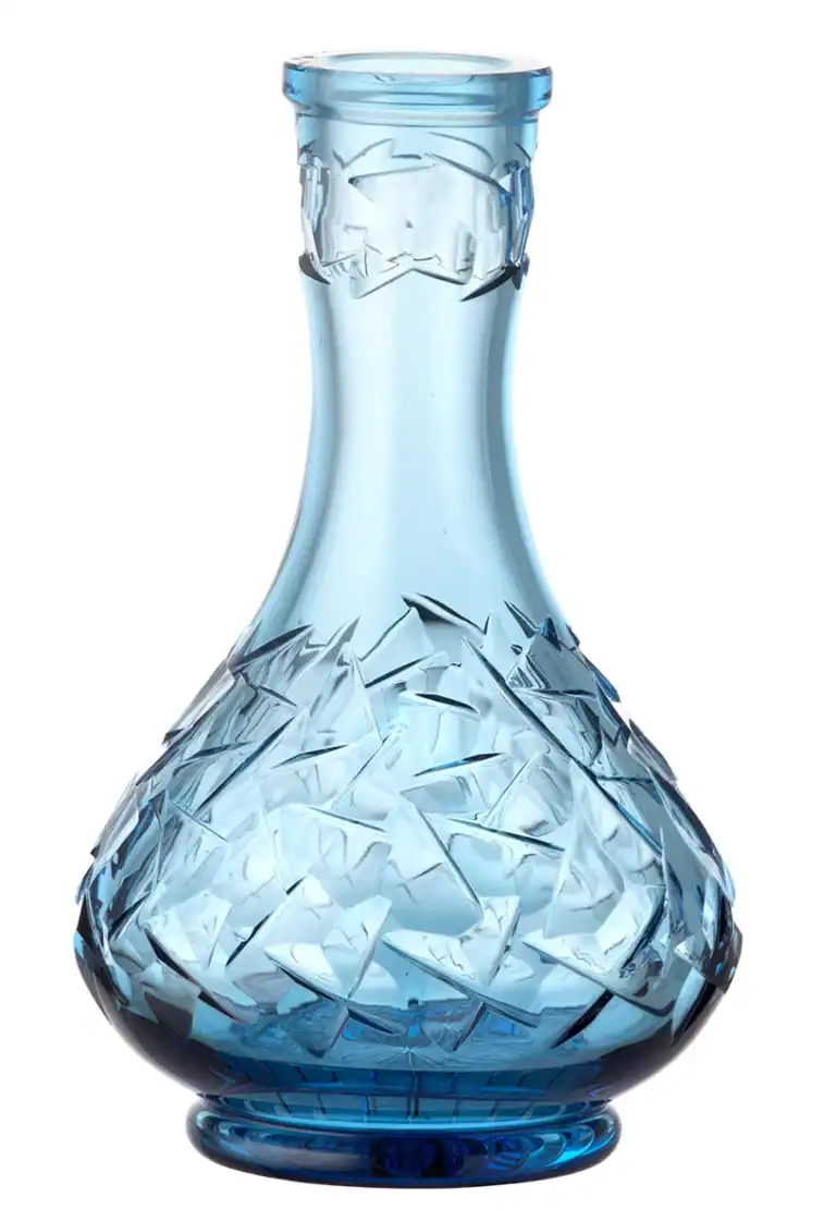 Cuenco de cristal César – Gota – Témpano – Luz azul