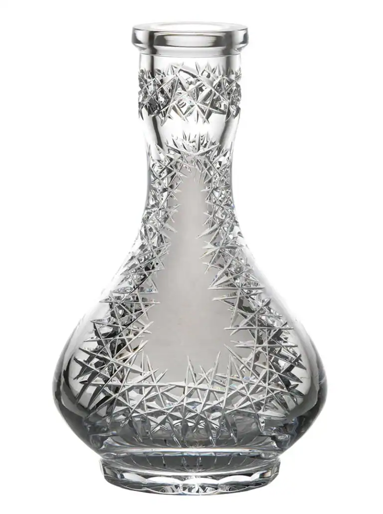Caesar Crystal Bowl – Drop – Frozen V – Grey