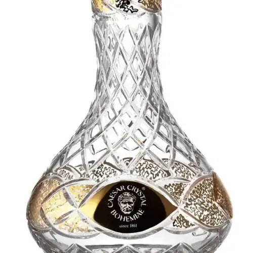 Bol en cristal César – Goutte – Dream Logo Check – Doré