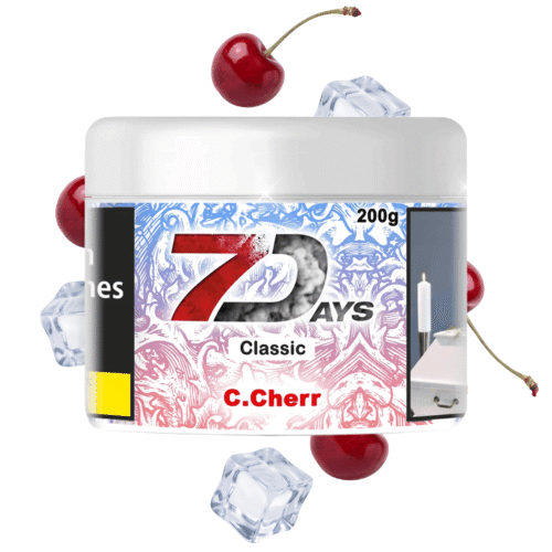 7 Days Classic C. Cherr – 200g Tabaco para shisha