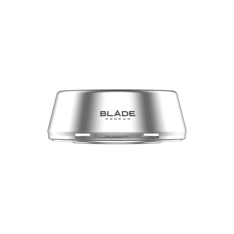 Blade Hookah HMD argent - Embout de shisha premium en acier inoxydable avec revêtement PVD