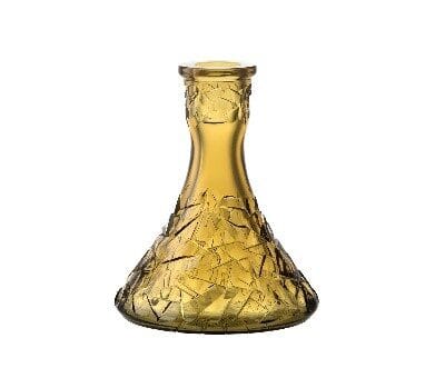 Bol César en Cristal – Cône – Floe – Ambre