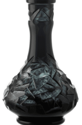 Caesar Crystal Bowl – Drop – Floe – Dark Grey