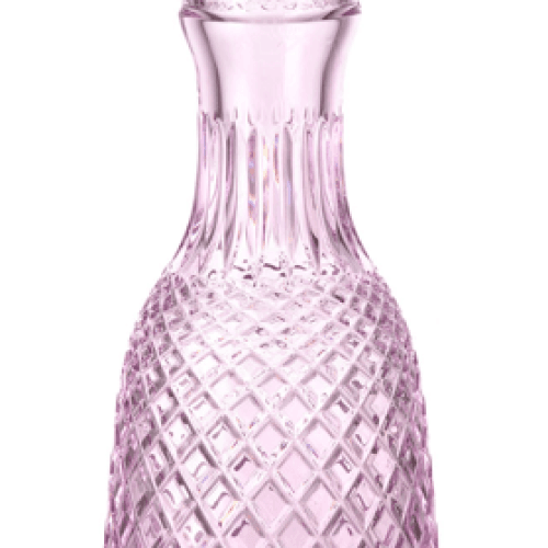 Caesar Crystal Bowl – Tradi Cut – Jeschken – Pink