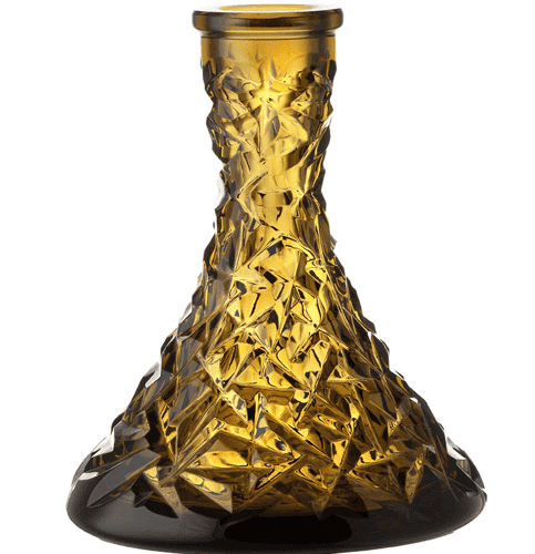 Cuenco de cristal César – Cono – Roca – Ámbar