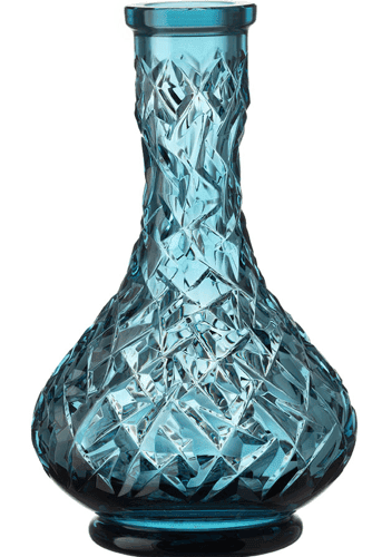 Tazón de cristal César – Gota – Roca – Azul