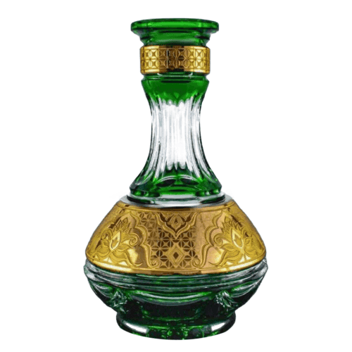Bol en Cristal César – Goutte – Maju – Vert