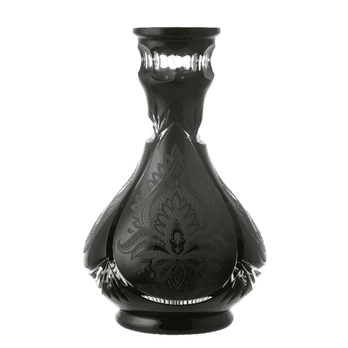 Caesar Crystal Bowl – Drop – Oman – Black