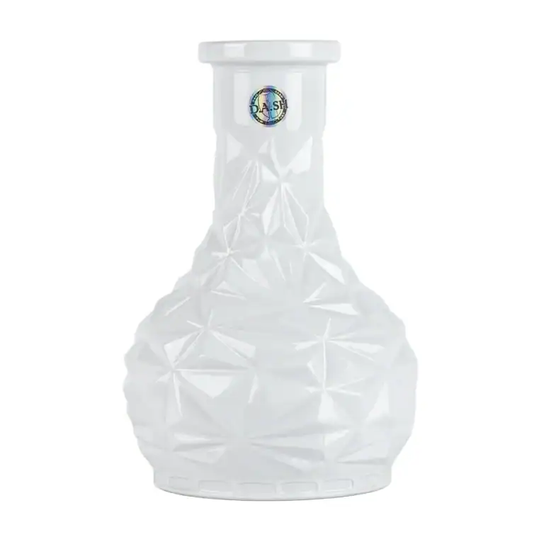 Weißer Ice White Mini Uovo Shisha Steckbowl für Wasserpfeifen.
