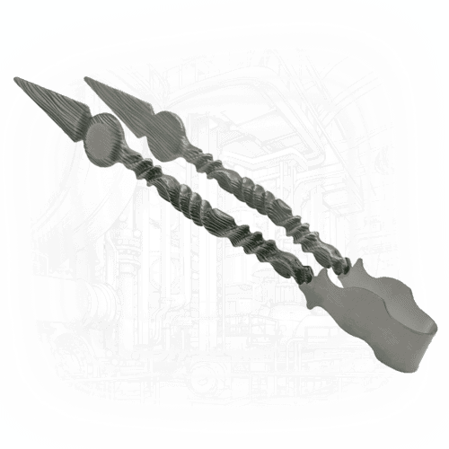 Forged Kohlezange – Gun Metal