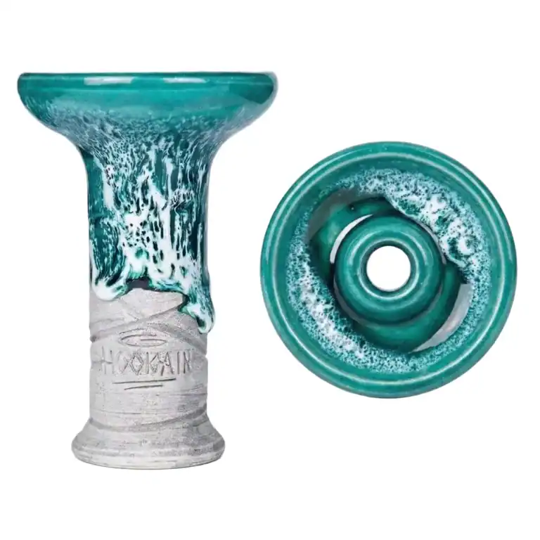 Hookain Lit Lip Cool Water Phunnel Shisha Kopf Draufsicht