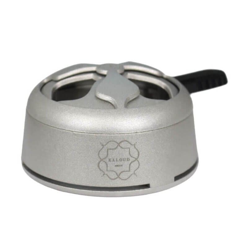 Kaloud Lotus 1+ in Silber für Shisha-Tabak.