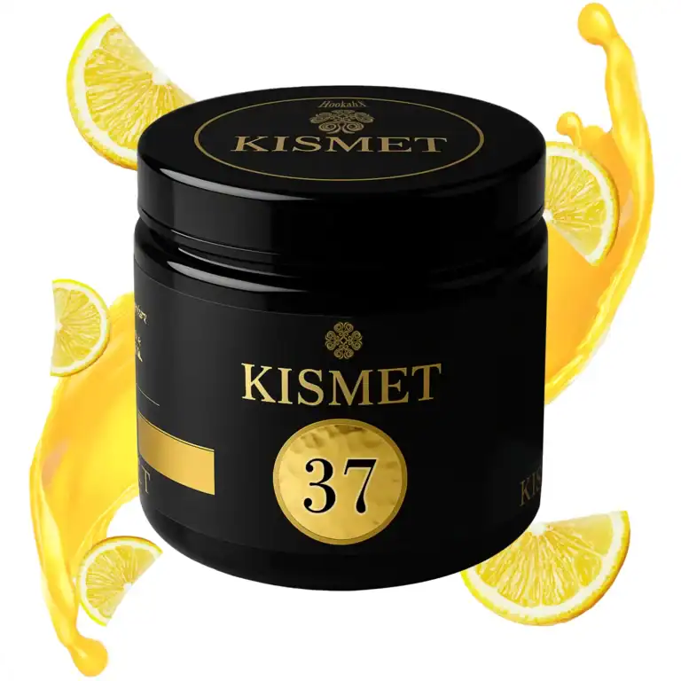 Kismet Honey Blend 200g con Black Lemonade 37 para disfrutar de la shisha.