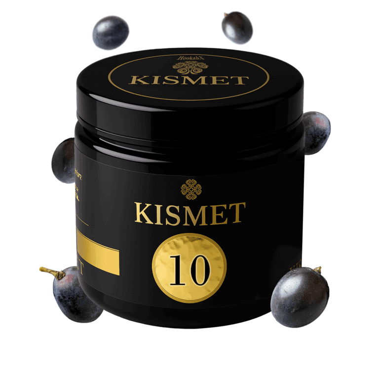 Kismet Honey Blend Shisha Tabak Black Grape 10 200g Dose Dark Blend