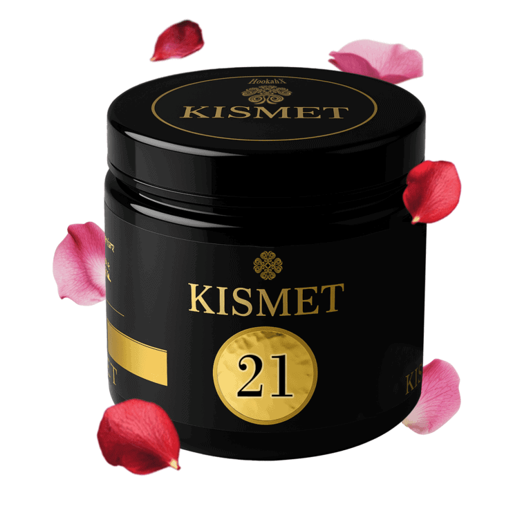 Kismet Honey Blend Black Rose 21 Shisha Tabak 200g Dose mit Rosengeschmack