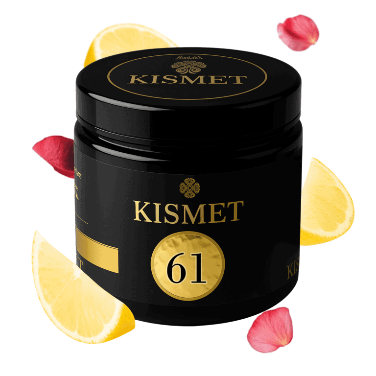 Kismet Honey Blend Lemon Rose 61 Dark Blend Shisha Tabak 200g Dose