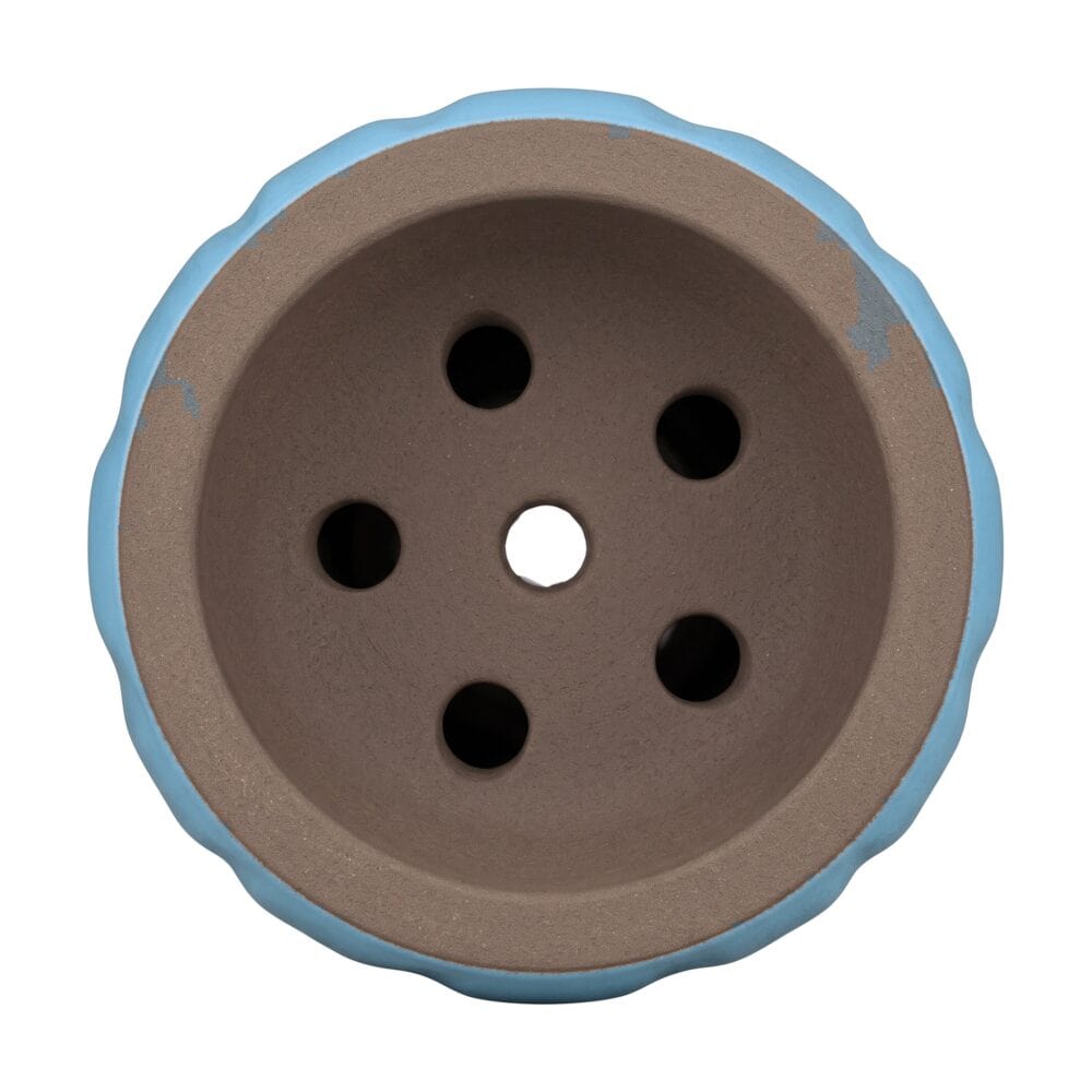 KONG Turkish Flash Blue Tabakkopf — Draufsicht Depot