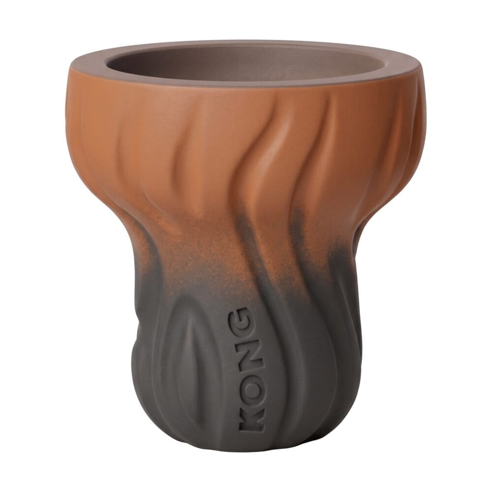 KONG Turkish Flash Brown Tabakkopf — Frontansicht