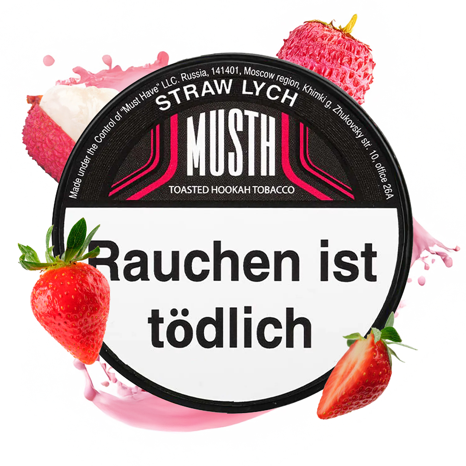 Must-H-Straw-Lych-Erdeere-Litschi-Tabak