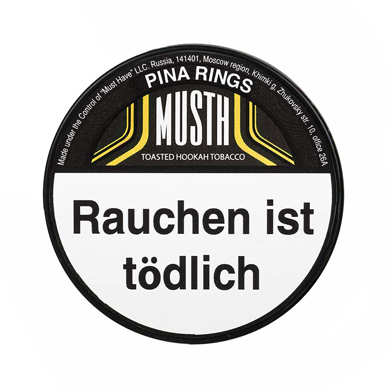 MustH Pina Rings Tabak 125g kaufen Shisha Tabak