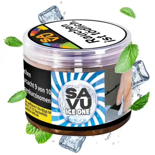Savu Ice One – 200g de tabac à chicha