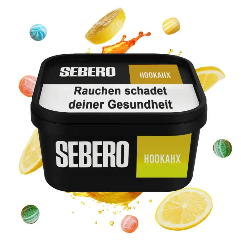 Tabaco para narguile Sebero Black Lmn Candi 200 g con sabor a limón y caramelo de Russian Dark Blend