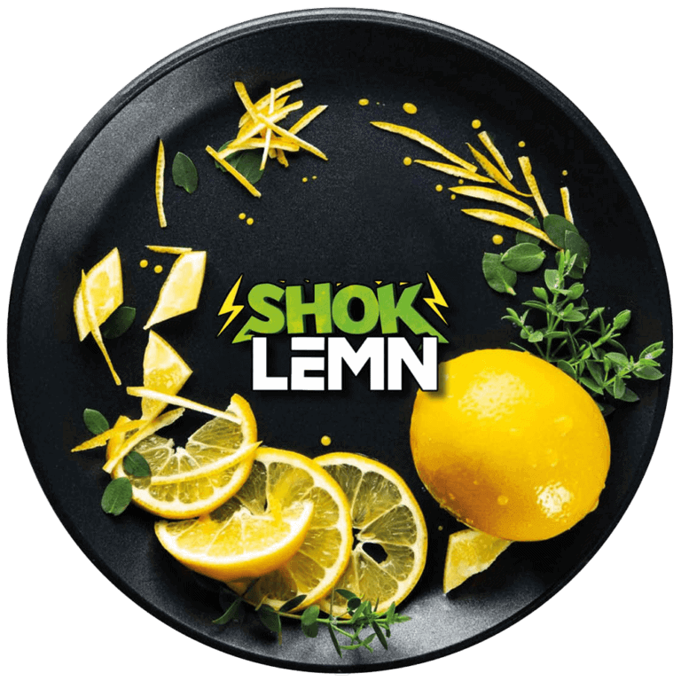 Blackburn Tobacco Shok Lemn 100 g hookah tobacco with sour lemon flavor