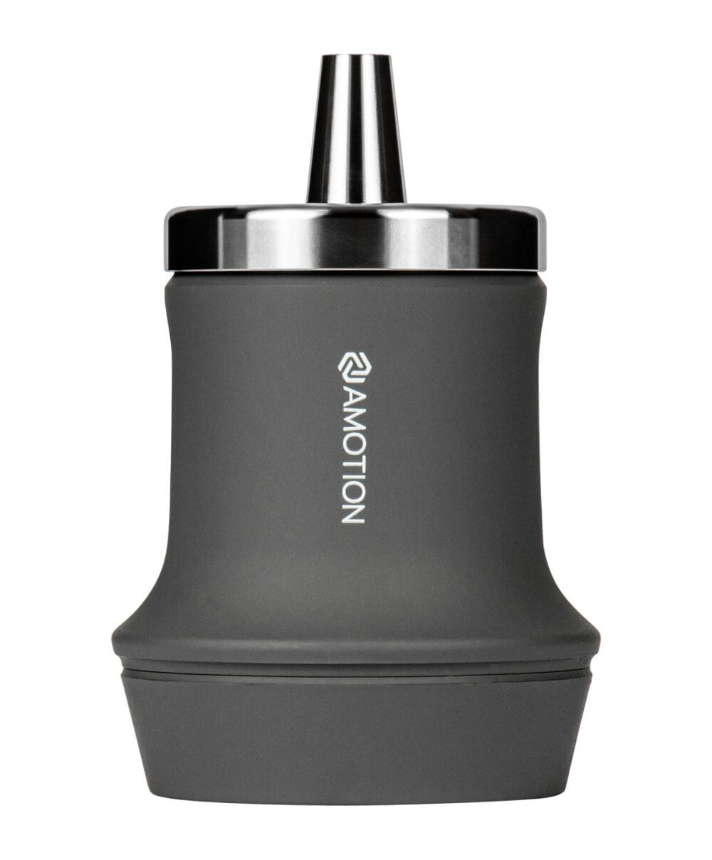 Amotion Roam - Asher tragbarer Shisha-Vaporizer in Grau.