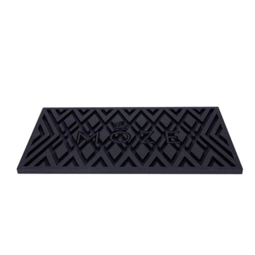 Alfombra de secado Moze / alfombra para construir la cabeza – Negro / Negro