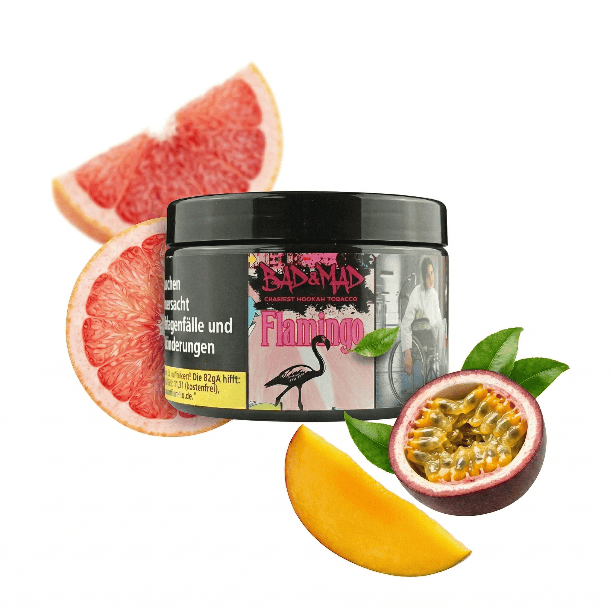 Atemberaubender Shisha-Tabak mit Traube, Minze und Fruchtaromen.