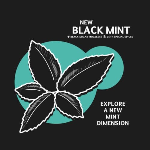 hookahSqueeze Black Mint, 25g
