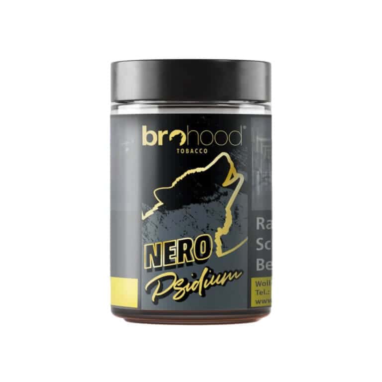 Tabac Nero Pudding pour chicha, 200g, tabac de haute qualité au goût intense.