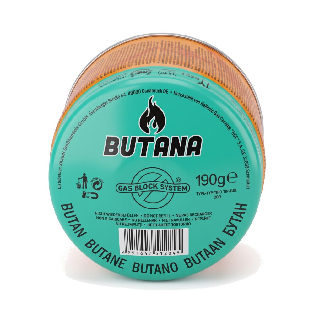Gaskartusche Butana 190 g – Bild 2 von 2
