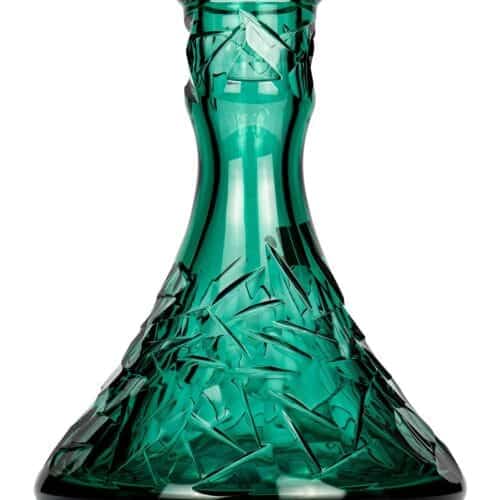 Cuenco de cristal César – Cono – Témpano – Esmeralda
