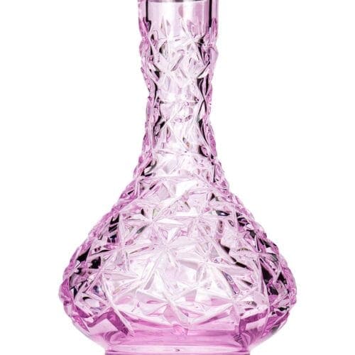 Bol César en Cristal – Goutte – Rocher – Rose