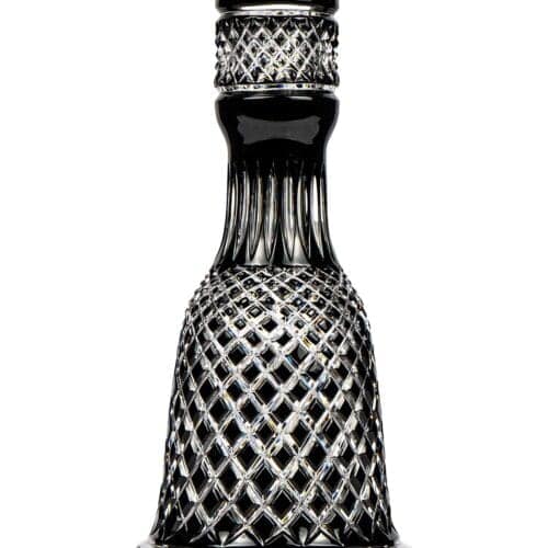 Caesar Crystal Bowl – Tradi – Crown Cut – Black