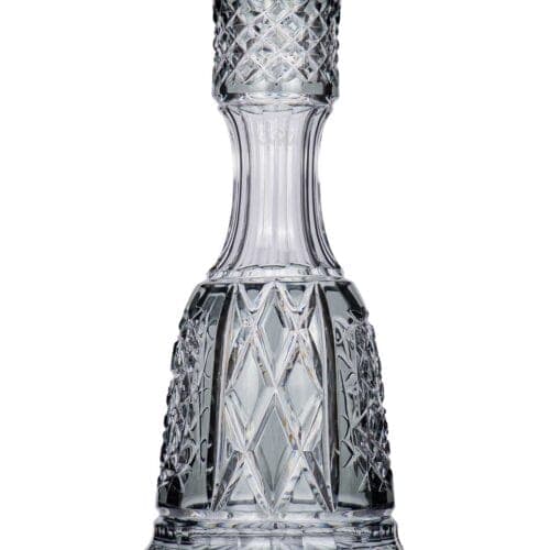 Caesar Crystal Bowl – Tradi Cut – Grey