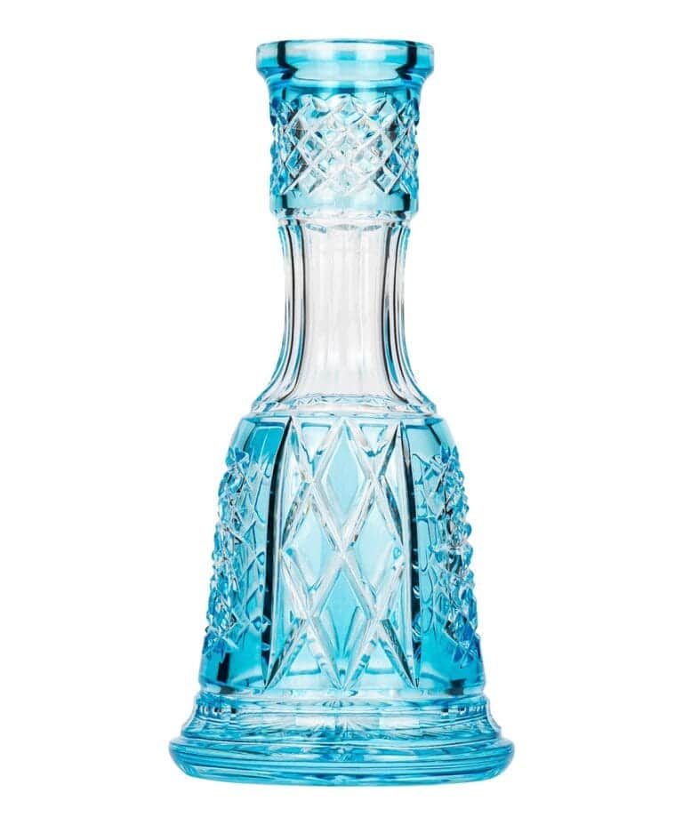 Caesar Crystal Bowl – Tradi Cut – Turquoise