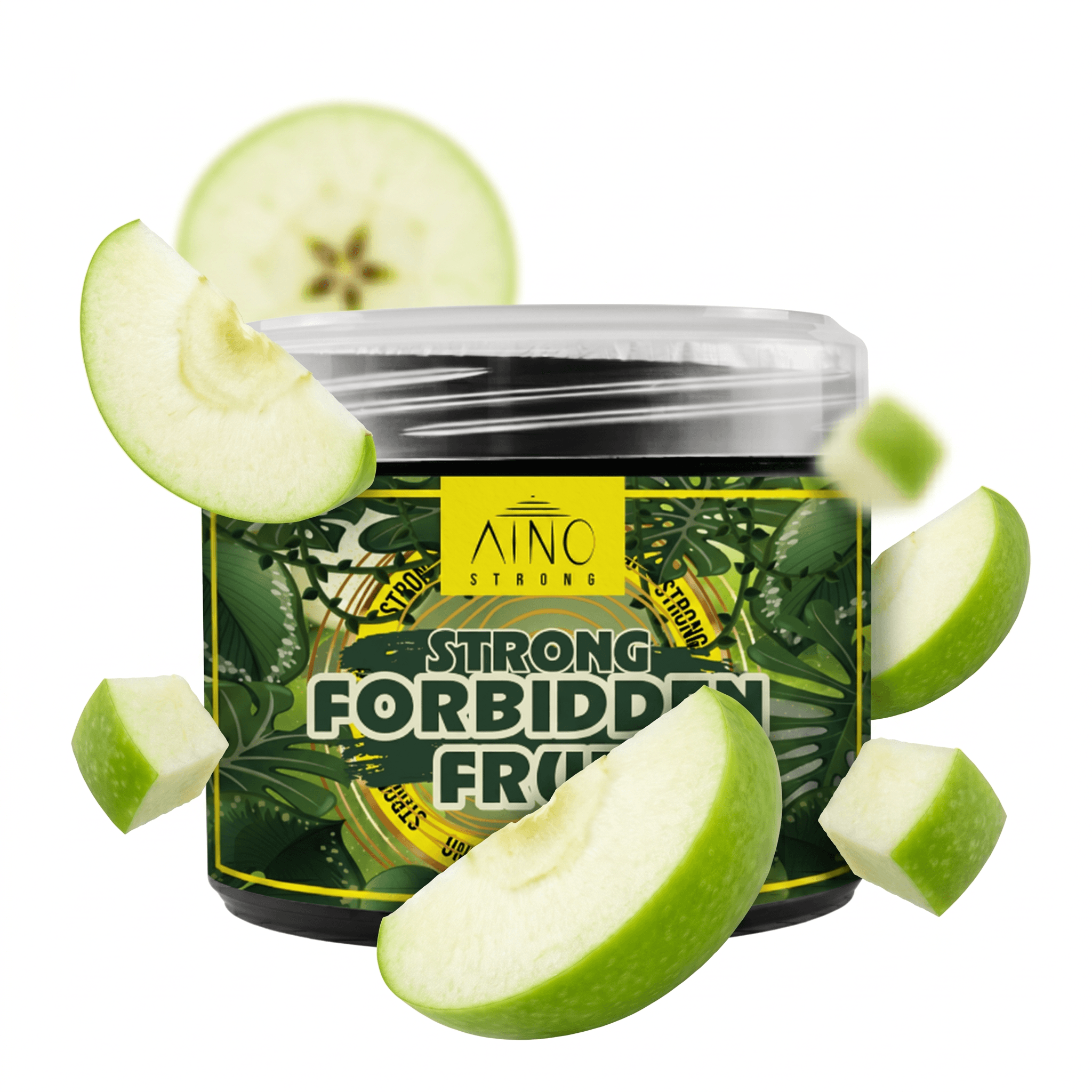 Shisha-Aroma "Forbidden Fruit" mit Apfelgeschmack, für intensiven Genuss.