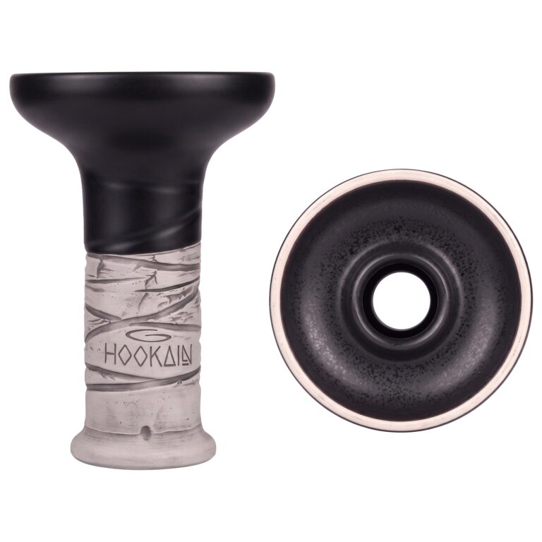 Hookain Lit Lip Pipi Kaka Phunnel Tabakkopf – Front- und Draufsicht