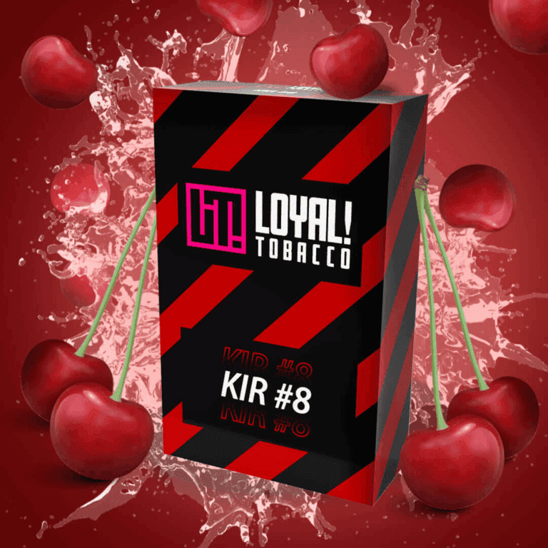 Loyal Tobacco KIR #8 25g Shisha-Tabak, fruchtig und aromatisch.