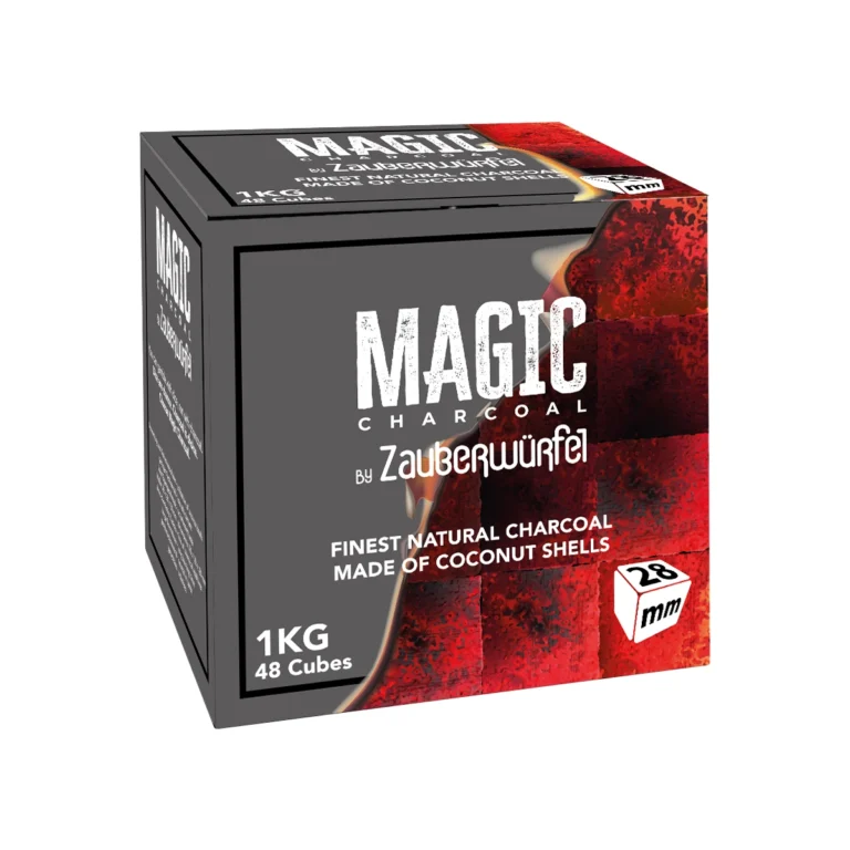 Magic Charcoal Shisha Kohle 28mm 1kg – Packung