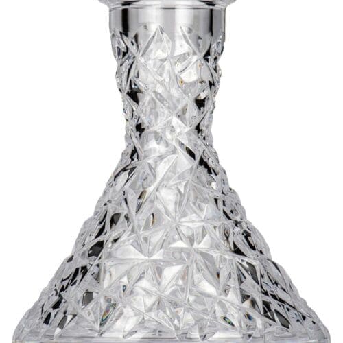 Caesar Crystal Bowl SMALL – Cone – Rock – Clear