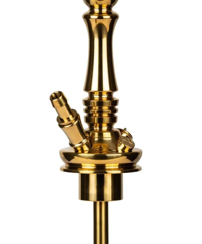 Moze Tradi L - Juego de columna de humo dorada hookah – imagen 2 de 5