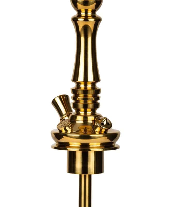 Moze Tradi L - Juego de columna de humo dorada hookah – imagen 3 de 5